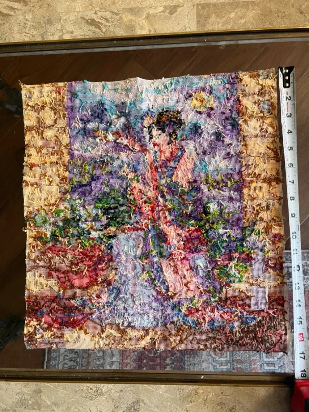 Dimensions Gold Collection 'MAGNOLIA SERENADE' Lena Liu Completed Canvas 16